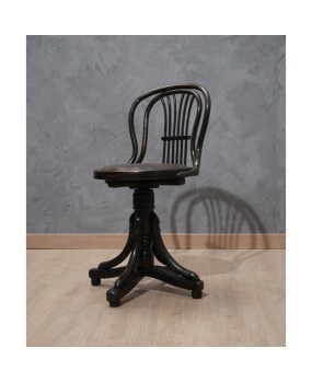 Thonet swivel chair for piano from the end of the 1800s.