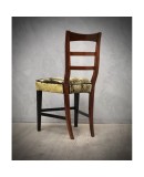 Biedermeier Walnut Wood Austrian Chair, 1820 Biedermeier Walnut Wood Austrian Chair, 1820