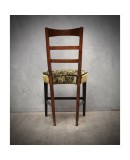 Biedermeier Walnut Wood Austrian Chair, 1820 Biedermeier Walnut Wood Austrian Chair, 1820
