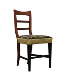 Biedermeier Walnut Wood Austrian Chair, 1820 Biedermeier Walnut Wood Austrian Chair, 1820