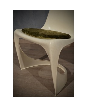 SD 63 Sedie in plastica bianca di Ostergaard Steen, 1970