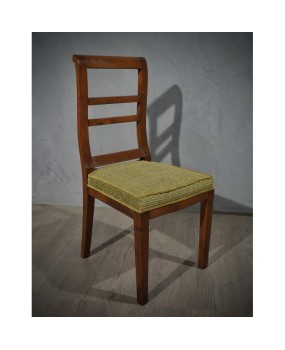 MidCentury Walnut Brass and Velvet ArmChairs, 1950