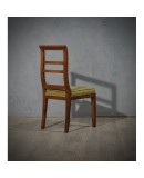 MidCentury Walnut Brass and Velvet ArmChairs, 1950