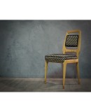 Vittorio Dassi Maple Wood and Velvet Midcentury Chairs, 1950 Vittorio Dassi Maple Wood and Velvet Midcentury Chairs, 1950