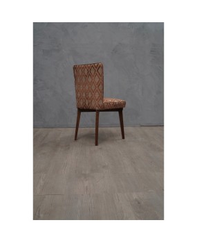 6 Pierluigi Colli Ash Wood and Fabric Italian Chairs, 1950