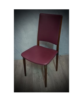Osvaldo Borsani for Tecno Wood and Leather Chairs, 1960