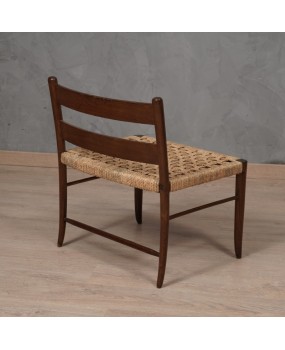MidCentury Quercia e Paglia Side Chairs, 1970