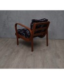 Pair of Midcentury Ash wood Italian Armchairs, 1950 Pair of Midcentury Ash wood Italian Armchairs, 1950