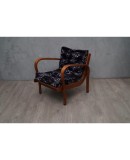 Pair of Midcentury Ash wood Italian Armchairs, 1950 Pair of Midcentury Ash wood Italian Armchairs, 1950