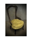 Pair of Midcentury Green Velvet and Brass Italian Chairs, 1950 Pair of Midcentury Green Velvet and Brass Italian Chairs, 1950