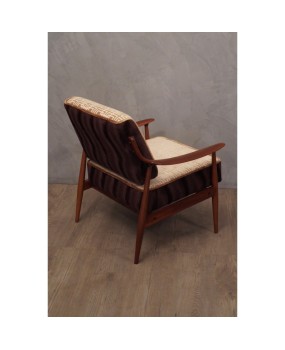 P 129 Poltrona in legno di faggio curvato, 1950