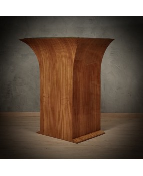 P 76 Poltrone MidCentury in legno di cedro, seta e velluto damascato, 1940