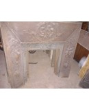Bocche in ghisa per camini, '800 francese