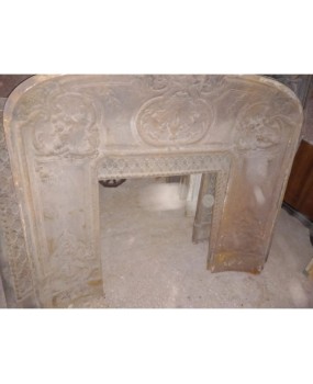 Bocche in ghisa per camini, '800 francese