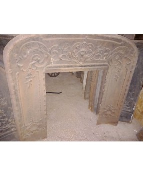 Bocche in ghisa per camini, '800 francese