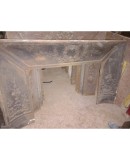 Bocche in ghisa per camini, '800 francese