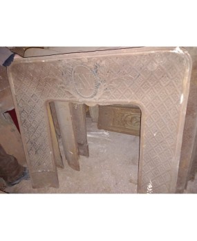 Bocche in ghisa per camini, '800 francese