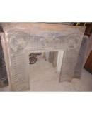 Bocche in ghisa per camini, '800 francese