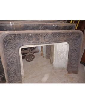 Bocche in ghisa per camini, '800 francese