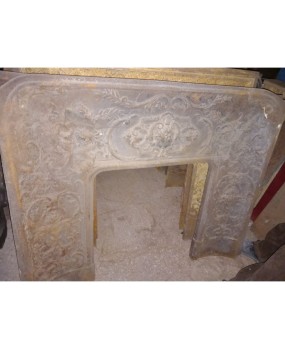 Bocche in ghisa per camini, '800 francese