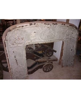 Bocche in ghisa per camini, '800 francese