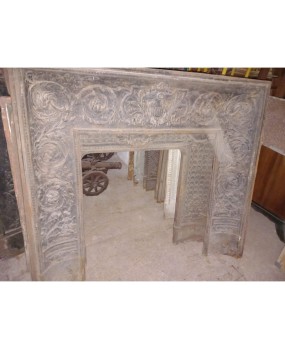 Bocche in ghisa per camini, '800 francese