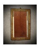 SP 68 Specchio Frigerio in ottone e legno nero, 1970 SP 68 Specchio Frigerio in ottone e legno nero, 1970