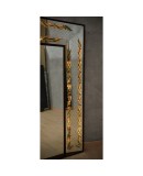 Luigi Brusotti Walnut Wood and Mirrored Glass Wall Mirror, 1940 Luigi Brusotti Walnut Wood and Mirrored Glass Wall Mirror, 1940