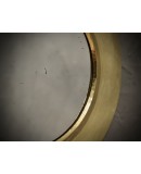 MidCentury Round Brass Italian Wall Mirror, 1970 MidCentury Round Brass Italian Wall Mirror, 1970