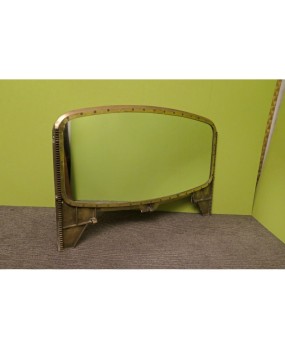 Italian wall mirror from 1930, coming from an old abandoned ship.