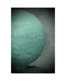 Murano Lunar Globe Art glass Round Water Green Color Floor / Table Lamp, 1970 Murano Lunar Globe Art glass Round Water Green Color Floor / Table Lamp, 1970