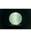Murano Lunar Globe Art glass Round Water Green Color Floor / Table Lamp, 1970 Murano Lunar Globe Art glass Round Water Green Color Floor / Table Lamp, 1970