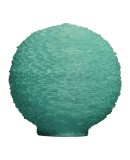 Murano Lunar Globe Art glass Round Water Green Color Floor / Table Lamp, 1970 Murano Lunar Globe Art glass Round Water Green Color Floor / Table Lamp, 1970