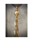 MidCentury Murano Glass and Brass Floor Lamp, 1970