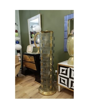 Murano Art Glass Italian Mid-Century Floor Lamp, 1950