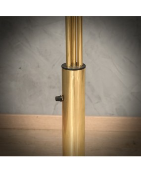MidCentury Brass Italian Manufacturing Floor Lamp, 1970