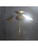 MidCentury Brass Italian Manufacturing Floor Lamp, 1970 MidCentury Brass Italian Manufacturing Floor Lamp, 1970