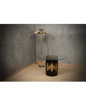 MidCentury Brass Italian Manufacturing Floor Lamp, 1970