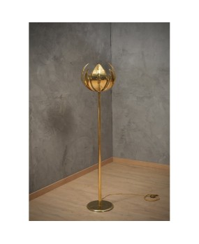 MidCentury Brass Floor Lamp, 1940