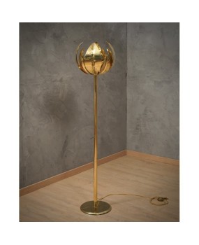 MidCentury Brass Floor Lamp, 1940