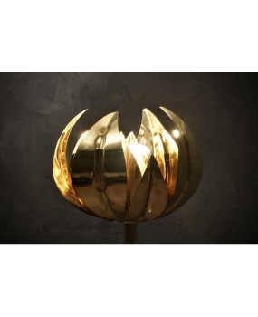 MidCentury Brass Floor Lamp, 1940