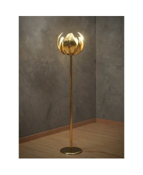 MidCentury Brass Floor Lamp, 1940