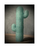 Murano Cactus Art glass Round Water Green Color Floor Lamp, 1970