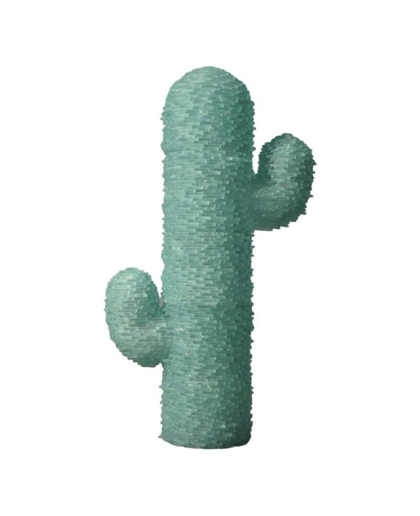 PI 55 Piantana in Vetro di Murano Cactus Art di Colore Verde Acqua, 1970 PI 55 Piantana in Vetro di Murano Cactus Art di Colore Verde Acqua, 1970