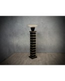 Barbini Murano Glass and Brass Midcentury Floor Lamp, 1950