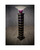 Barbini Murano Glass and Brass Midcentury Floor Lamp, 1950