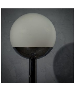 PI 52 Pia Guidetti Crippa per Luci Glass Lampada da terra cromata italiana, 1970