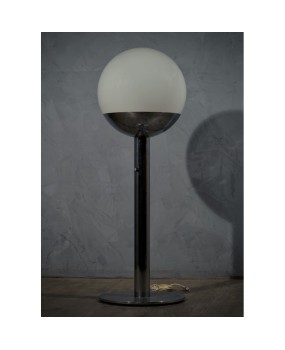 PI 52 Pia Guidetti Crippa per Luci Glass Lampada da terra cromata italiana, 1970