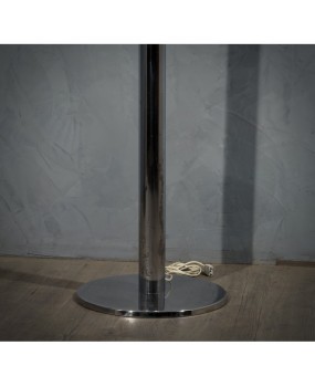 PI 51 Pia Guidetti Crippa per Luci Glass Lampada da terra cromata italiana, 1970
