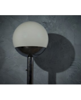 PI 51 Pia Guidetti Crippa per Luci Glass Lampada da terra cromata italiana, 1970